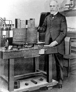 Henry Becquerel w laboratorium