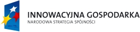 Innowacyjna Gospodarka. Narodowa Strategia Spójności