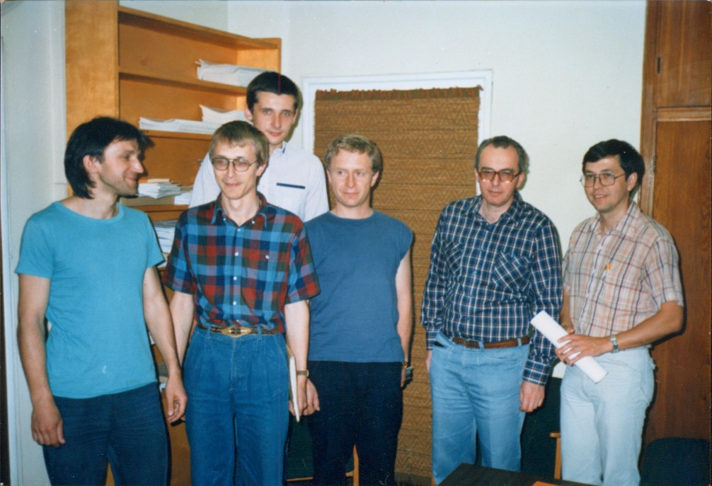 J. Paweczyk, K. Meissner, J. Rosiek, 
B. Grzdkowski, S. Pokorski, J. Kalinowski