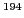 ${^{194}}$