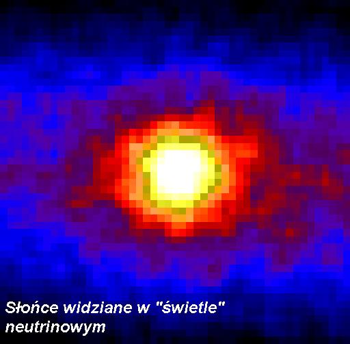 Słońce widziane w świetle neutrinowym przez eksperyment Super-Kamiokande