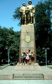 Pomnik bohaterskich
onierzy Armii Czerwonej