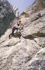 Wspinaczka na Igach Chamonix