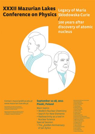 Plakat 32 konferencji mazurskiej