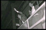 Carlo Rubbia i Simon van der Meer - CERN-owscy aureaci Nagrody Nobla z 1984 r.