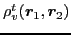 $\rho_{v}^{t}\!\left(\vec{r}_1,\vec{r}_2\right)$