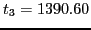 $t_3=1390.60$