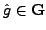 $\hat{g}\in\mathbf{G}$