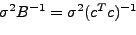 \begin{displaymath}
\tilde{\sigma}^2 = \frac {1}{N_c-m} \sum_{k=1}^{N_c} \epsilon_O(k)^2.
\end{displaymath}