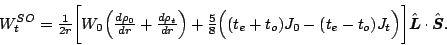 \begin{displaymath}
W^{SO}_t = {\textstyle{\frac{1}{2r}}}\bigg[
W_0\Big({\textst...
...}$\unboldmath }}\cdot\hat{\mbox{\boldmath${S}$\unboldmath }} .
\end{displaymath}