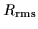 $R_{\rm rms}$