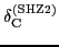 $ \delta_{\rm C}^{{\rm (SHZ2)}}$