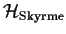 ${\cal H}_{\mbox{\scriptsize {Skyrme}}}$