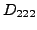 $ D_{222}$