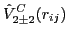 $\displaystyle \hat V^C_{2\pm 2}(r_{ij})$