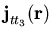 $\displaystyle \vec{j}_{t t_3} (\vec{r})$