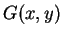 $\displaystyle G(x,y)$