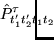 $\displaystyle \hspace*{-2.5em}
\hat{P}^\tau _{t_1't_2't_1t_2}\!$