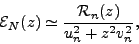 \begin{displaymath}
{\cal{}E}_N(z)\simeq \frac{{\cal{}R}_n(z)}{u_n^2+z^2v_n^2},
\end{displaymath}