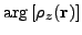 $\arg\left[\rho_z({\bf r})\right]$