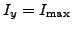 $ I_y=I_{\text{max}}$