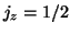 $j_z=1/2$