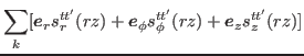 $\displaystyle \bbox{s}_{m}(\bbox{r}) = \bbox{s}_{m}(\bbox{r},\bbox{r}') \biggl\vert _{\bbox{r} = \bbox{r}'} = \sum_{tt'} \bbox{s}^{tt'}(rz) \tau_{t't}^{m},$