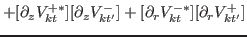 $\displaystyle \sum_{tt'}\bbox{T}^{tt'}(rz) \tau_{t't}^m,$