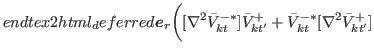 $\displaystyle +i\bbox{e}_{\phi}\biggr([\partial_z V^{+\ast}_{kt}][\partial_r V^{+}_{kt'}]+ [\partial_z V^{-\ast}_{kt}][\partial_r V^{-}_{kt'}]$