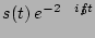 $ s(t) \:e^{- 2 \pi i f_0 t}$