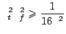 $\displaystyle \sigma^2_t \sigma^2_f \ge \frac{1}{16\pi^2}$