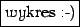 \begin{figure}\centering
\fbox{wykres :-)}\end{figure}