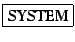 \fbox{SYSTEM}