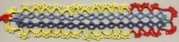 Lacy bookmark