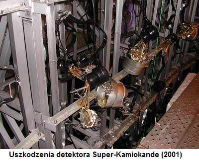 Uszkodzenia detektora Super-Kamiokande