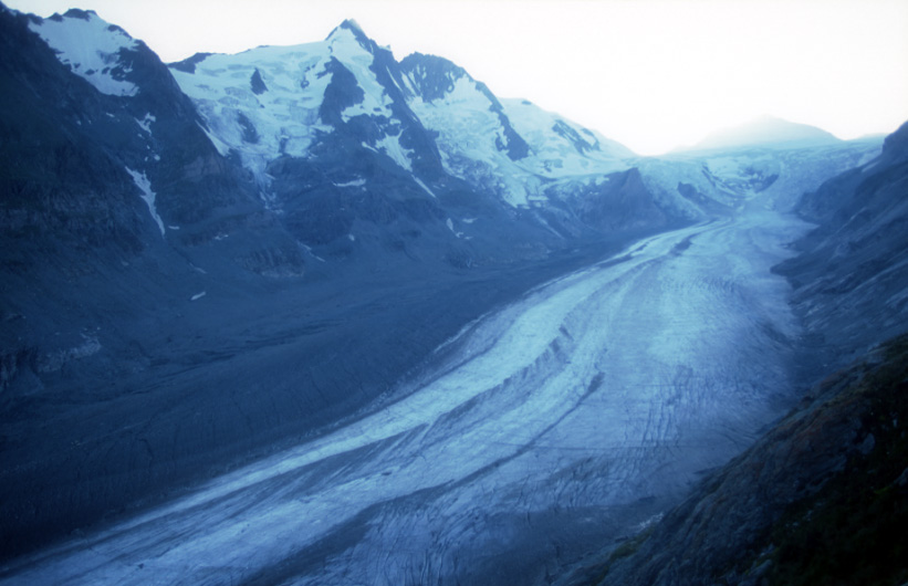 Grossglockner i lodowiec
Pasterzenkees