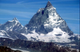 Dent d'Herens i Matterhorn