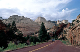 Stoki skalne Zion
Canyon